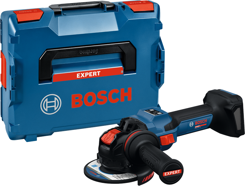 Bosch EXPERT EXWX18V-15S Akku-Winkelschleifer mit X-LOCK
