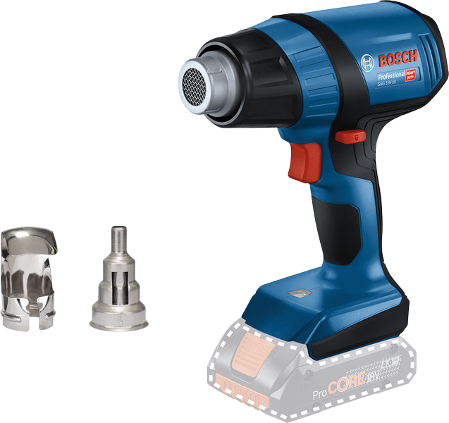 Bosch PRO GHG 18V-50 Akku-Heißluftgebläse
