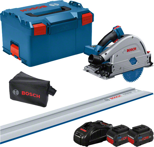 Bosch Set PRO GKT18V-52GC Akku-Tauchsäge