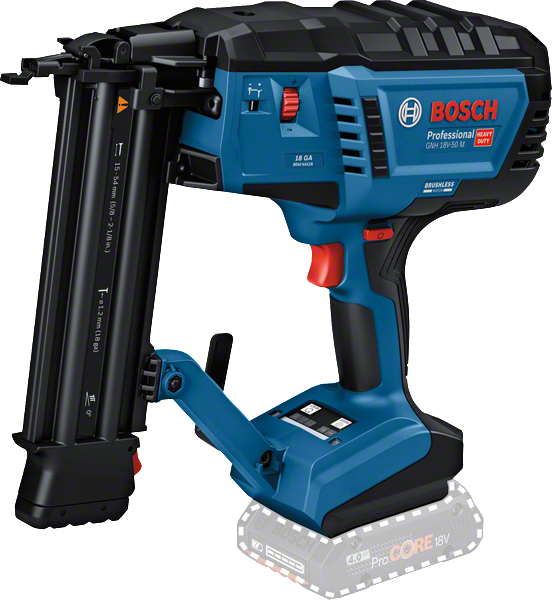Bosch PRO GNH 18V-50 M Cordless Brad Nailer (18 gauge)