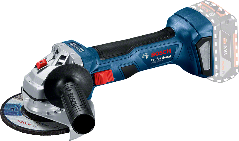 Bosch PRO GWS 18V-7 Akku-Winkelschleifer