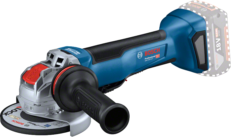 Bosch PRO GWX 18V-10 P Akku-Winkelschleifer mit X-LOCK