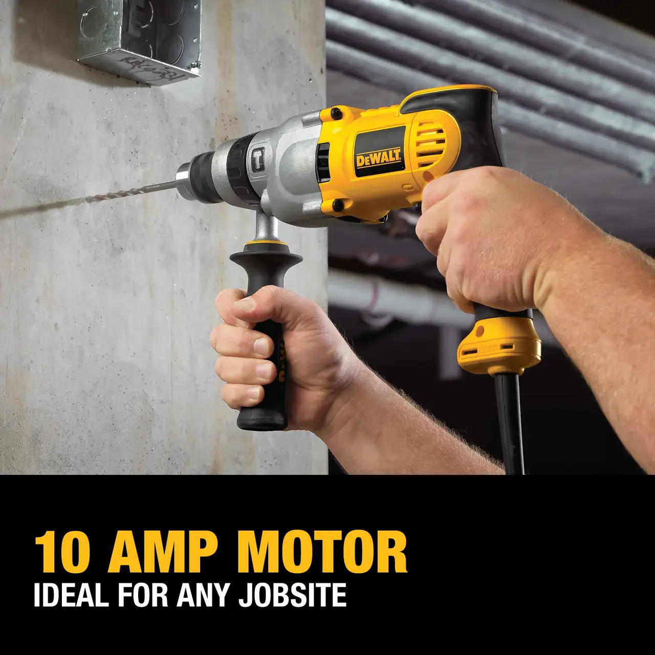 DeWalt 12-VSR-PISTOL-GRIP-HAMMER-DRILL