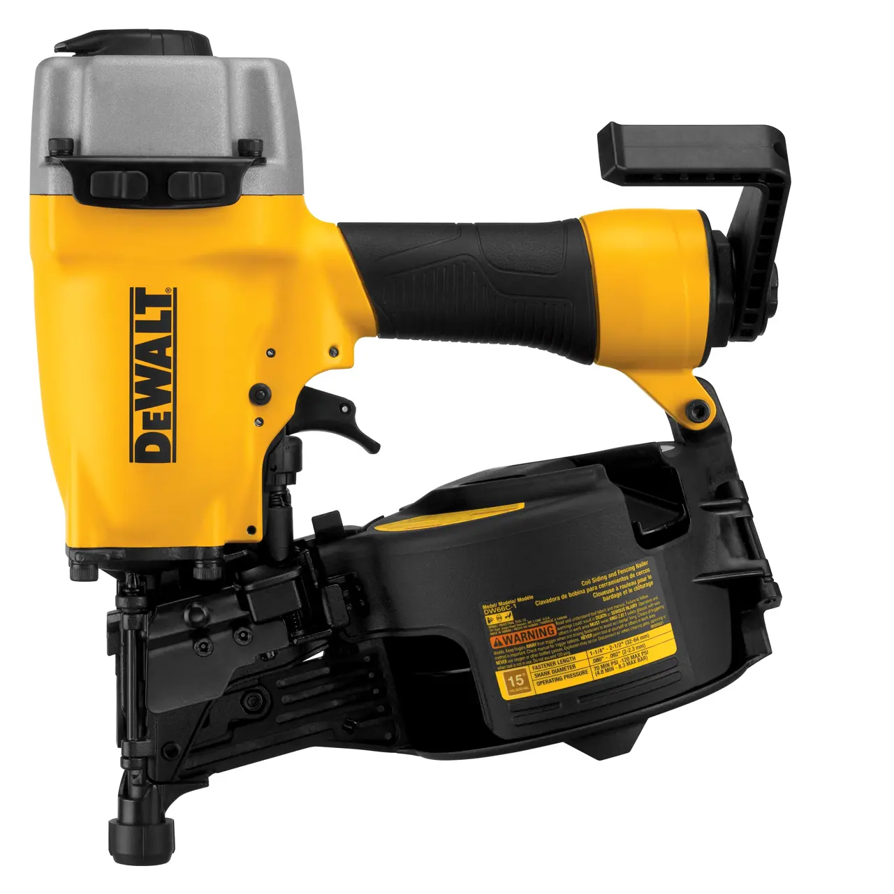 DeWalt 15-DEG-COIL-SIDING-AND-FENCING-NAILER