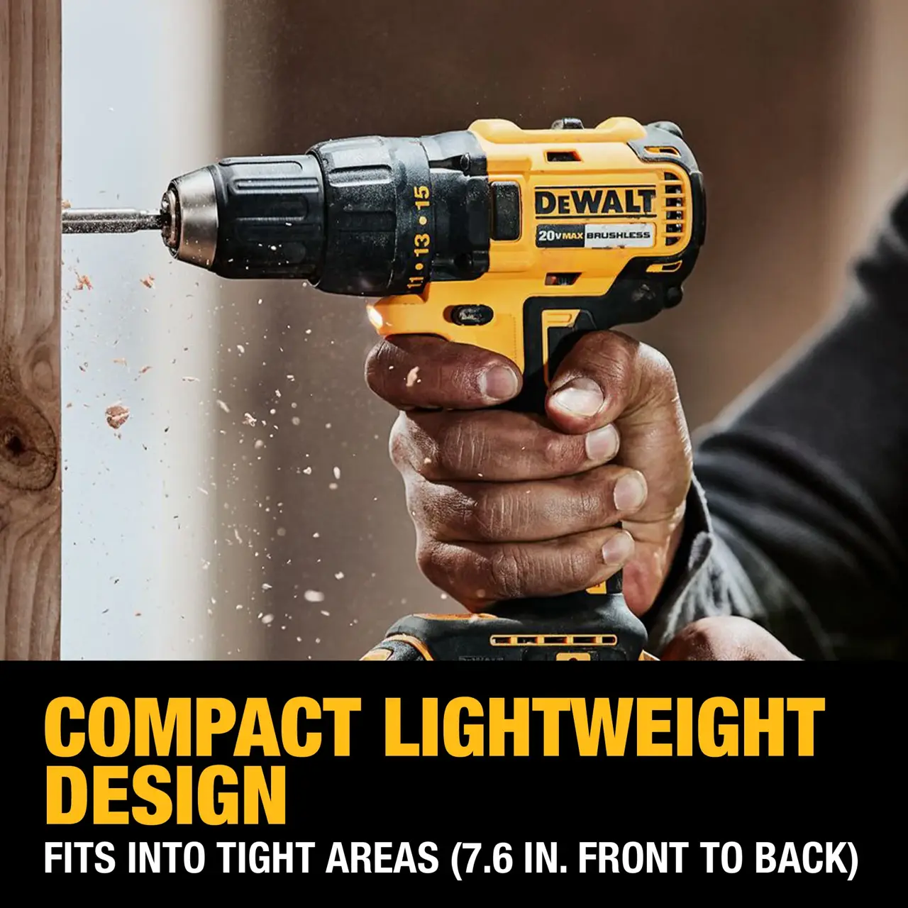 DeWalt 20V-MAX-12-COMPACT-DRILLDRIVER-TOOL-ONLY