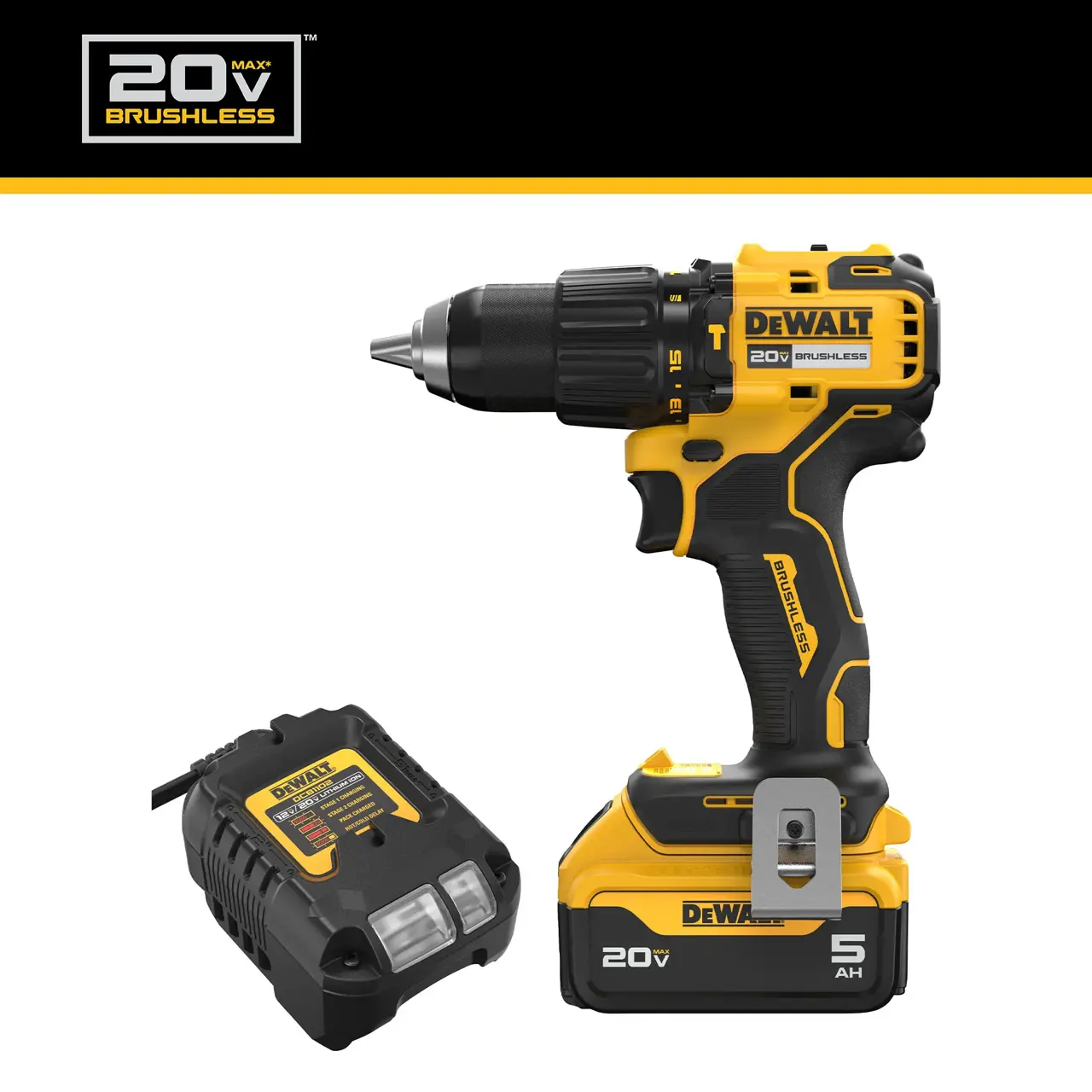 DeWalt 20V-MAX-12-HAMMER-DRILL-KIT