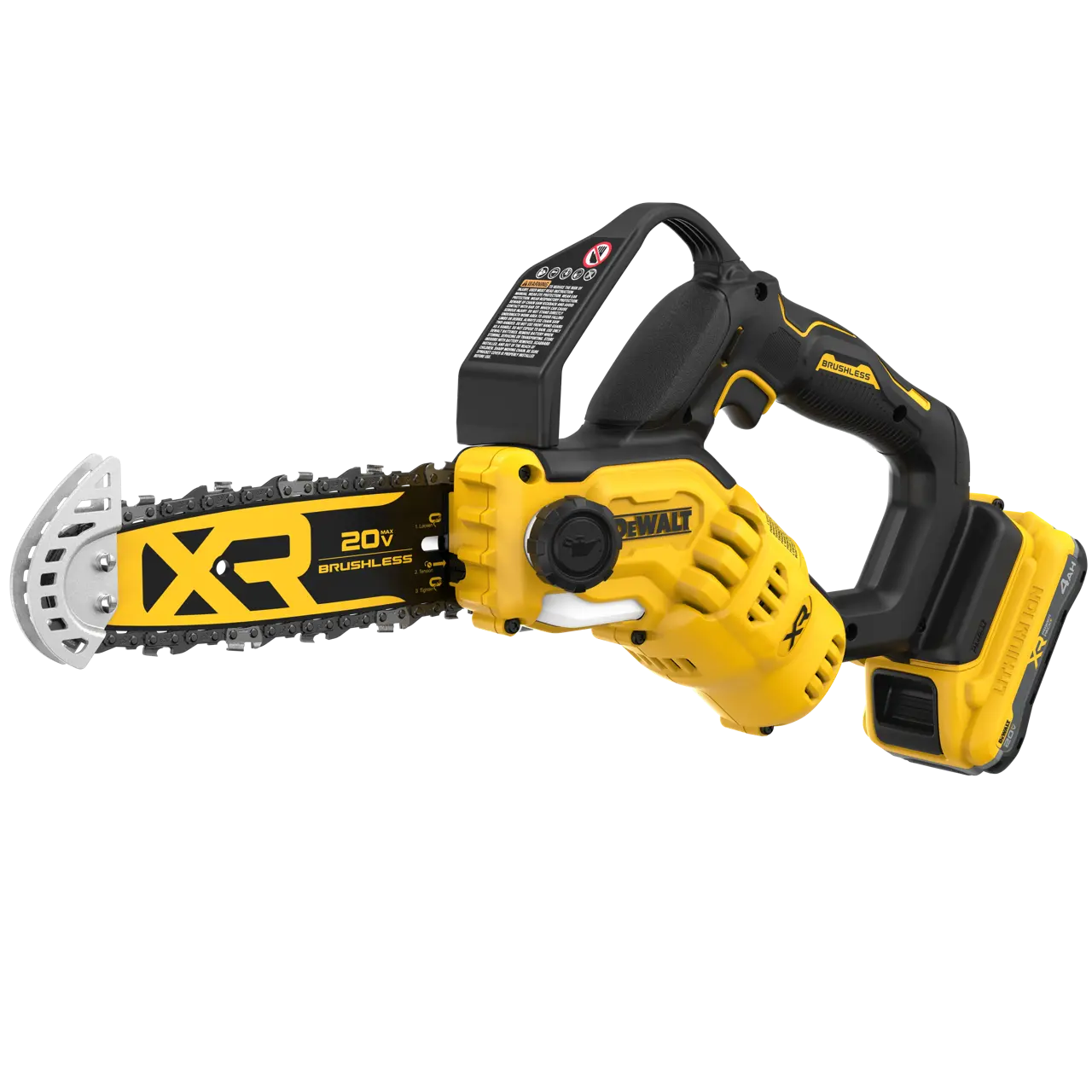 DeWalt 20V-MAX-8-BRUSHLESS-CORDLESS-PRUNING-CHAINSAW-KIT