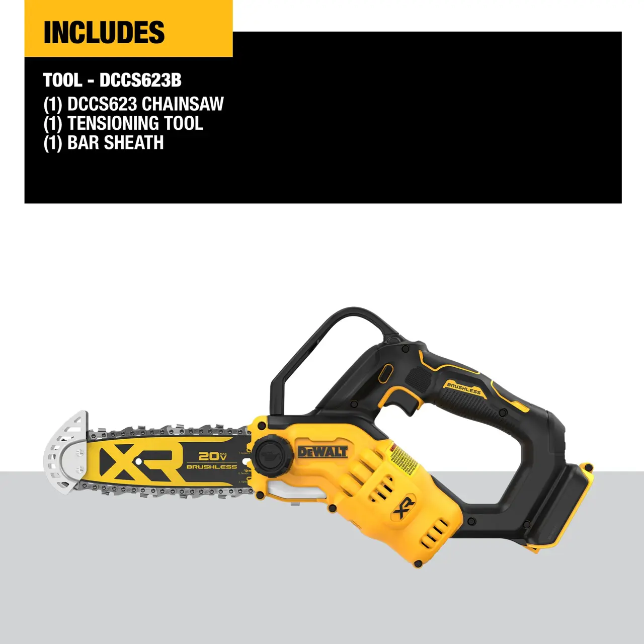 DeWalt 20V-MAX-8-BRUSHLESS-CORDLESS-PRUNING-CHAINSAW-TOOL-ONLY