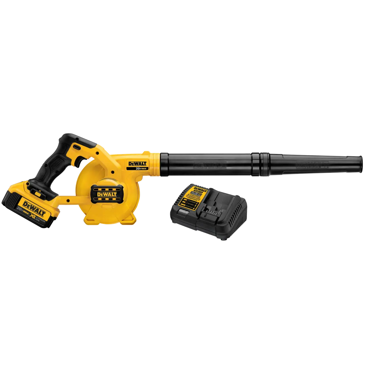 DeWalt 20V-MAX-CORDLESS-BLOWER-JOBSITE-1-40-AH-BATTERY-AND-CHARGER