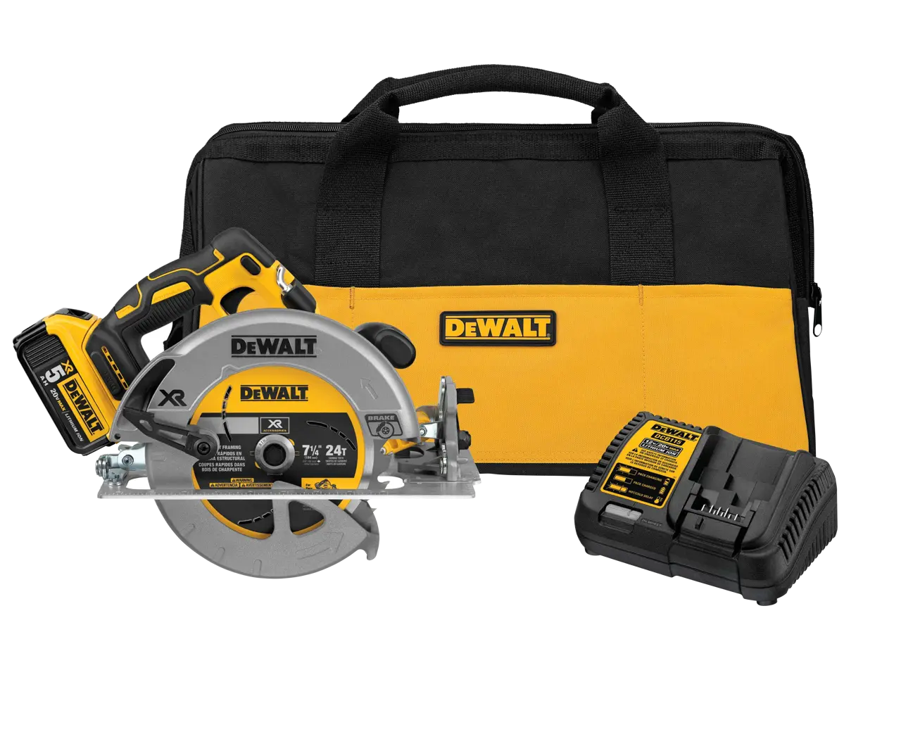 DeWalt 20V-MAX-XR-BRUSHLESS-CORDLESS-7-14-CIRCULAR-SAW-KIT