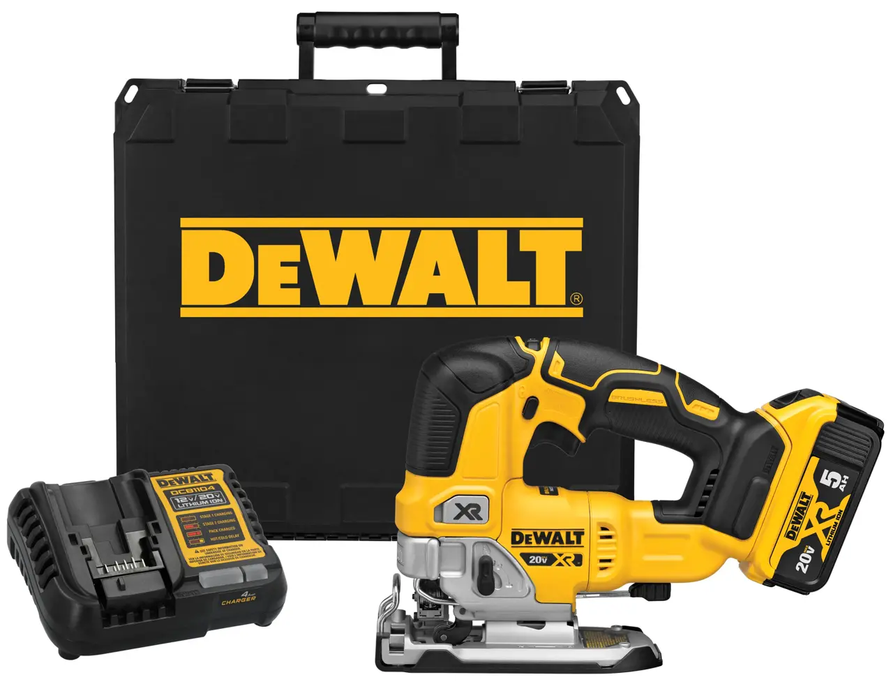 DeWalt 20V-MAX-XR-CORDLESS-JIG-SAW-KIT