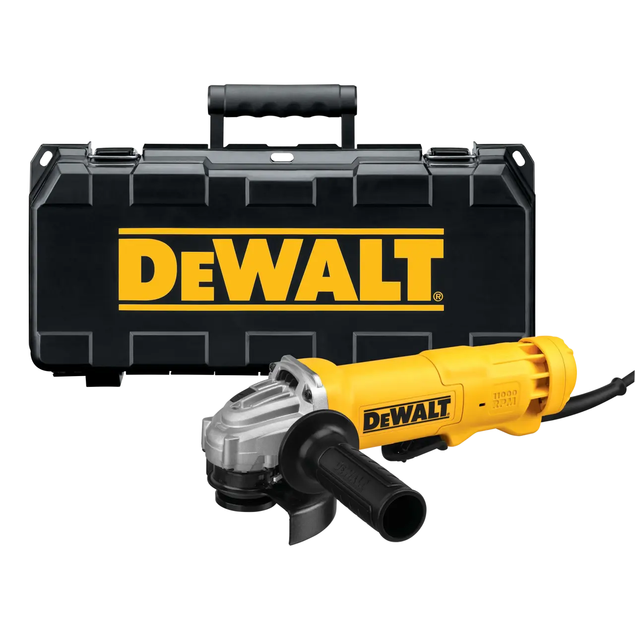 DeWalt 4-12-115MM-SMALL-ANGLE-GRINDER-KIT