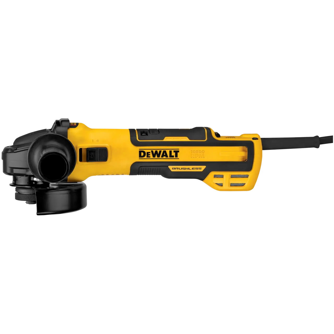 DeWalt 5-127MM-BRUSHLESS-SLIDE-SWITCH-SMALL-ANGLE-GRINDER-KICKBACK-BREAK-AND-PIPELINE