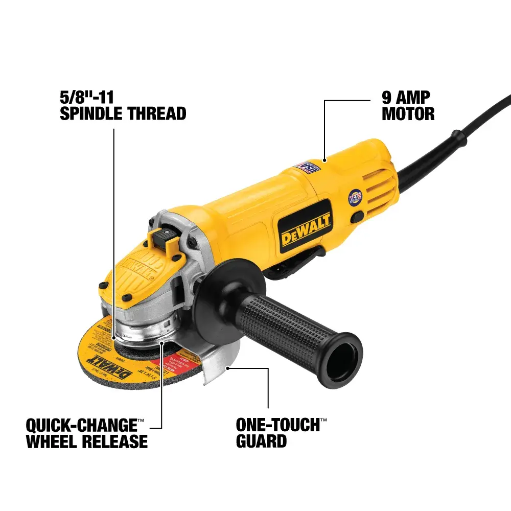 DeWalt ANGLE-GRINDER-TOOL-4-12-PADDLE-SWITCH