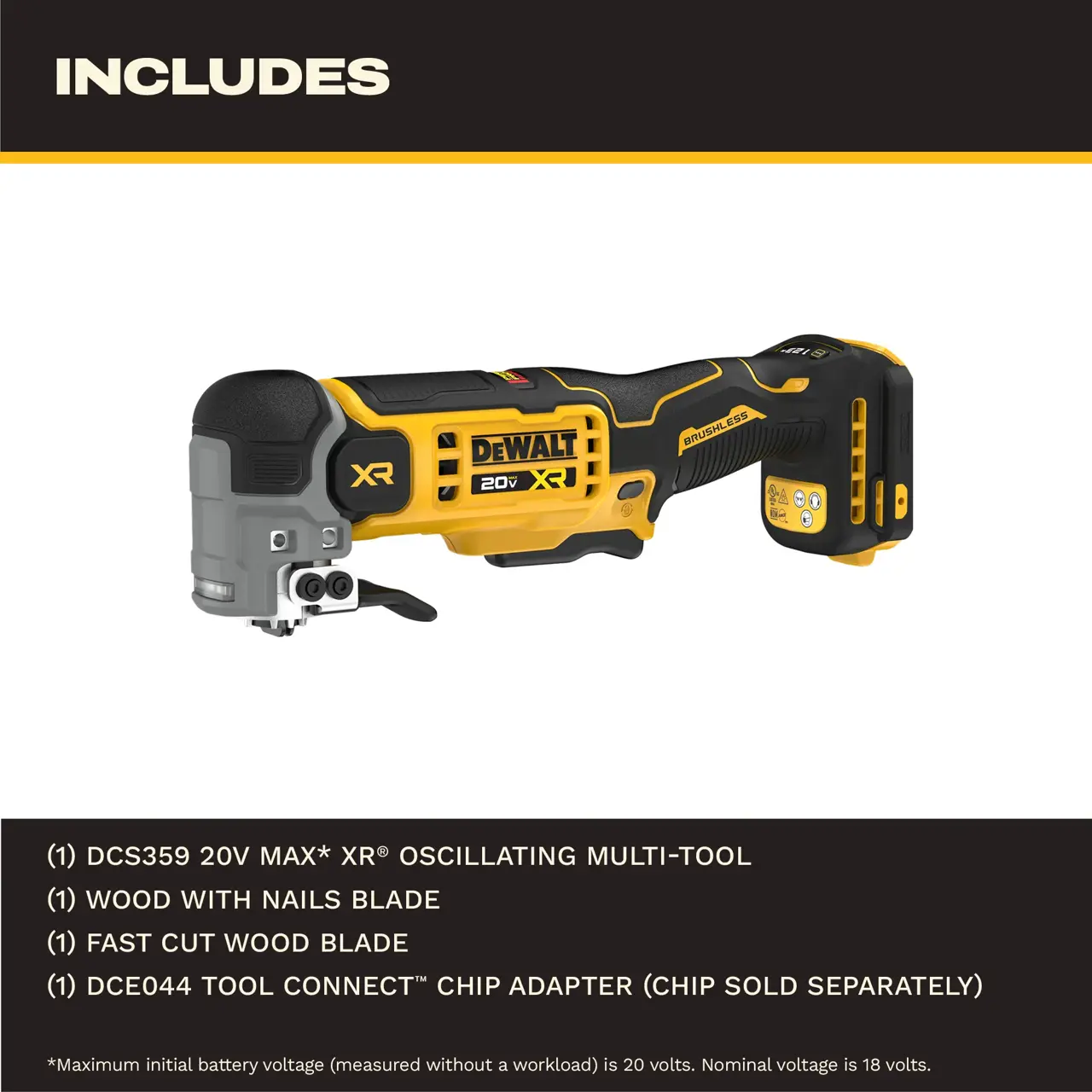 DeWalt DEWALT-20V-MAX-XR-OSCILLATING-MULTI-TOOL