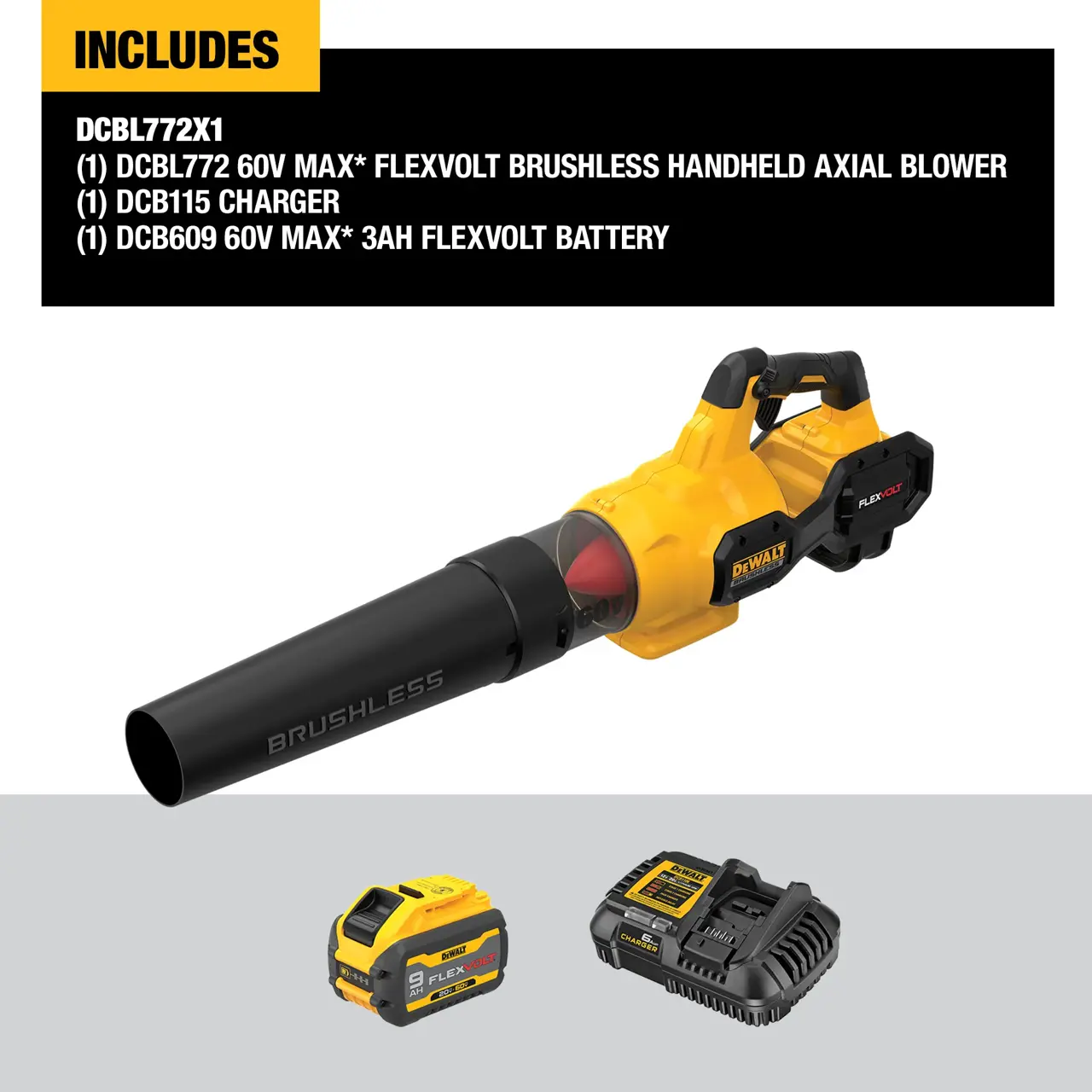 DeWalt FLEXVOLT-60V-MAX-BRUSHLESS-CORDLESS-HANDHELD-AXIAL-BLOWER-1-90-AH-BATTERY-AND