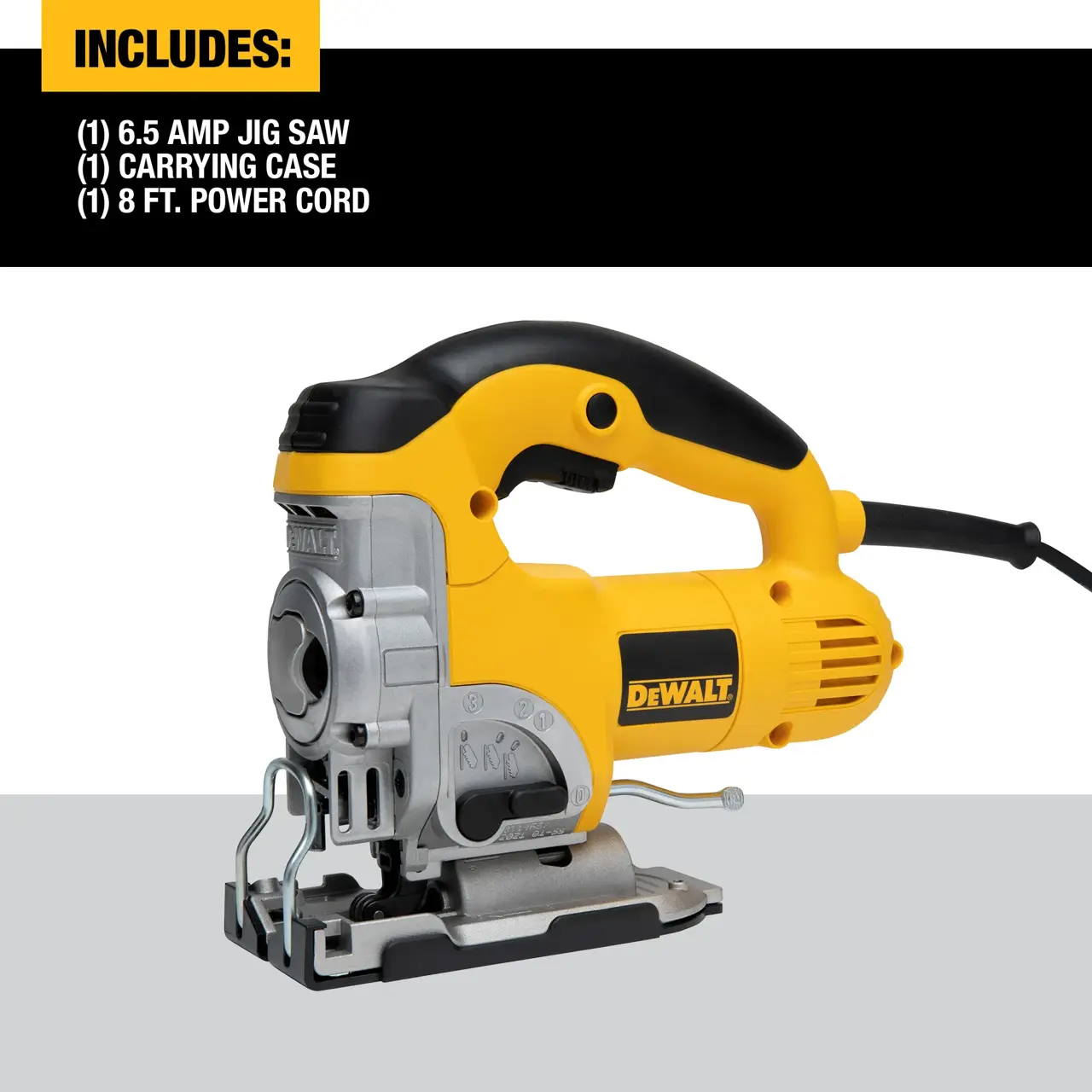 DeWalt JIG-SAW-KIT-TOP-HANDLE-65-AMP-CORDED