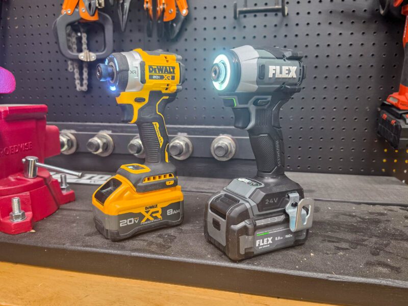 DeWalt vs Flex Impact Driver